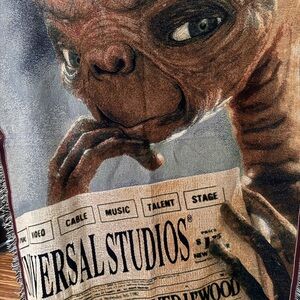 Universal Studios E.T. Tapestry Blanket